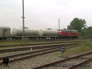 Unkrautvernichtungszug - &Uuml;berf&uuml;hrungsfahrt